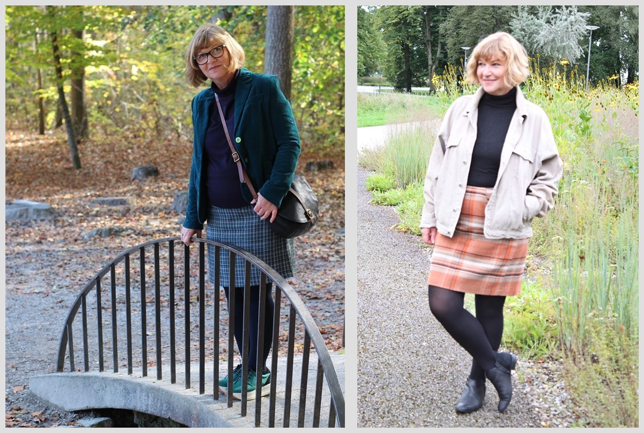 karierte-kurze-roecke-60plus-stil