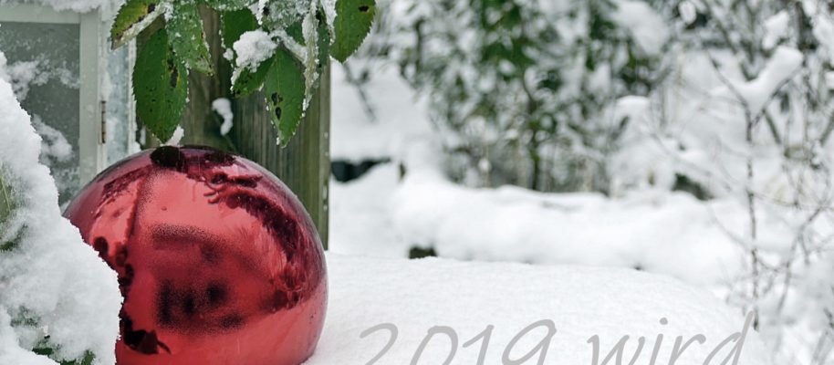 2019 wird…